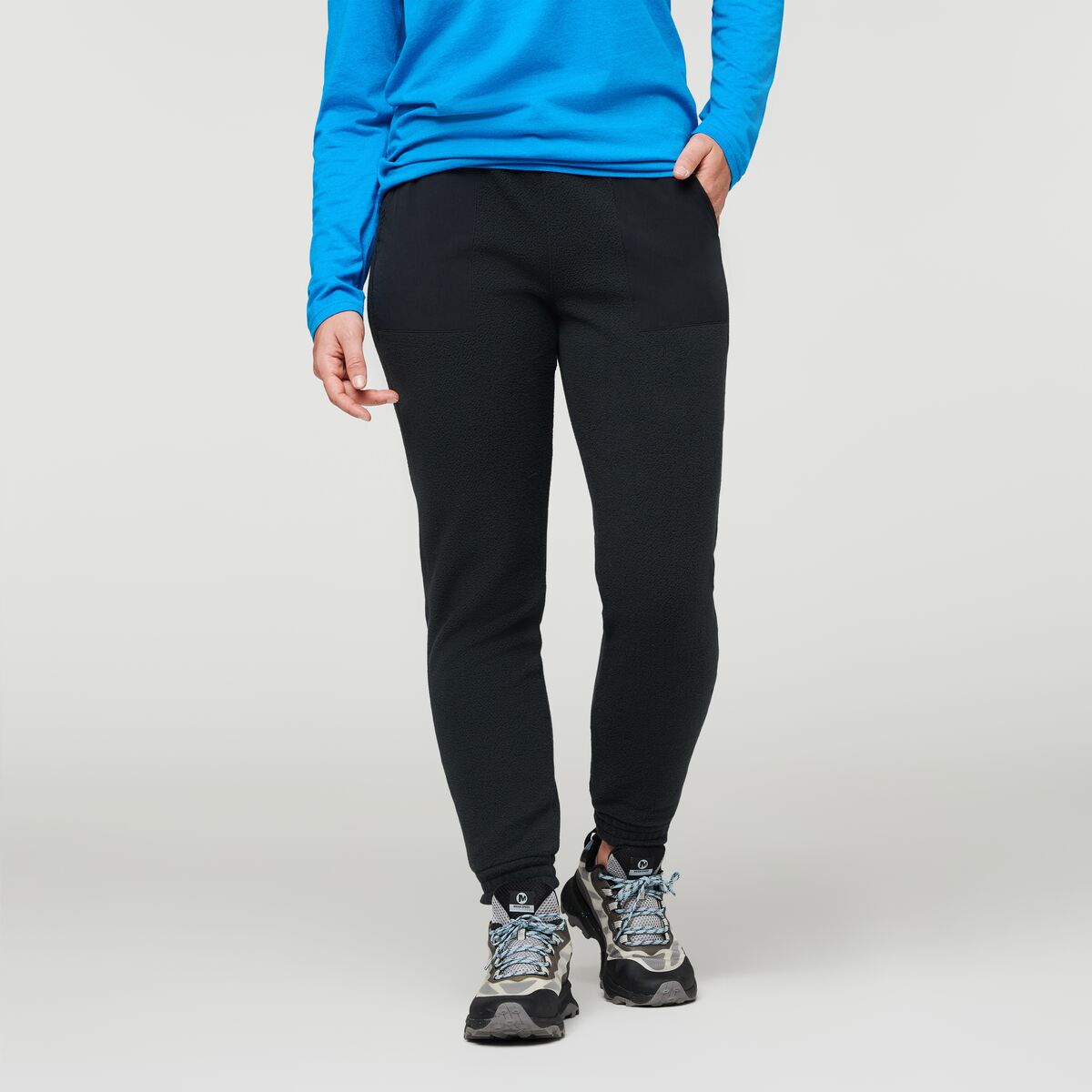 Abrazo Fleece Jogger  - Black