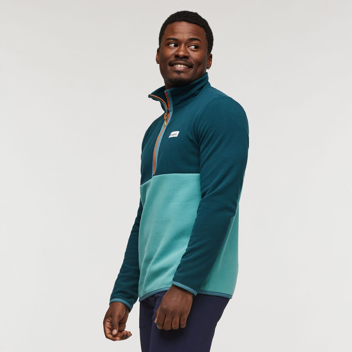 Amado Fleece Pullover  - Abyss/Coastal