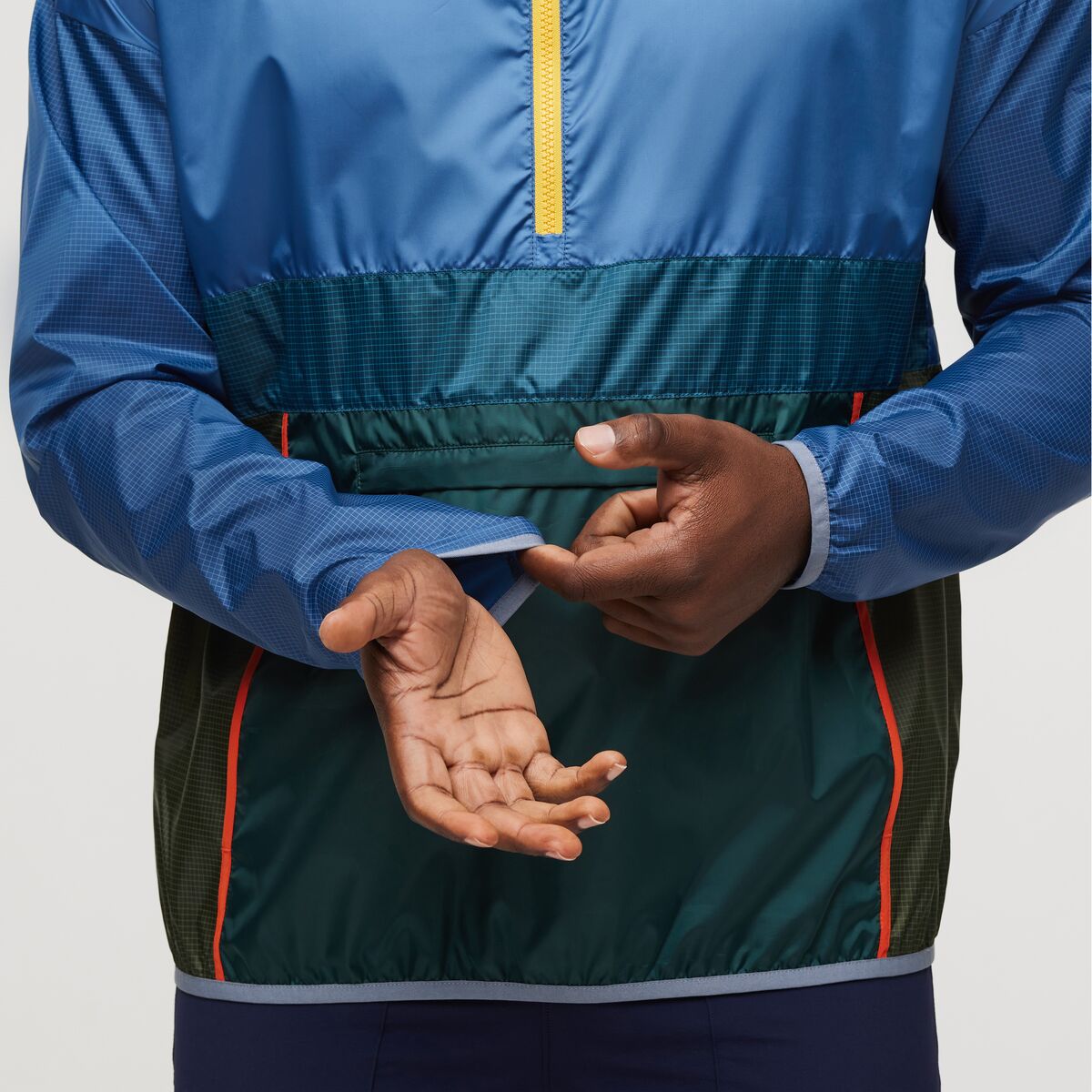 Teca Half-Zip Windbreaker  - Thumbs Up