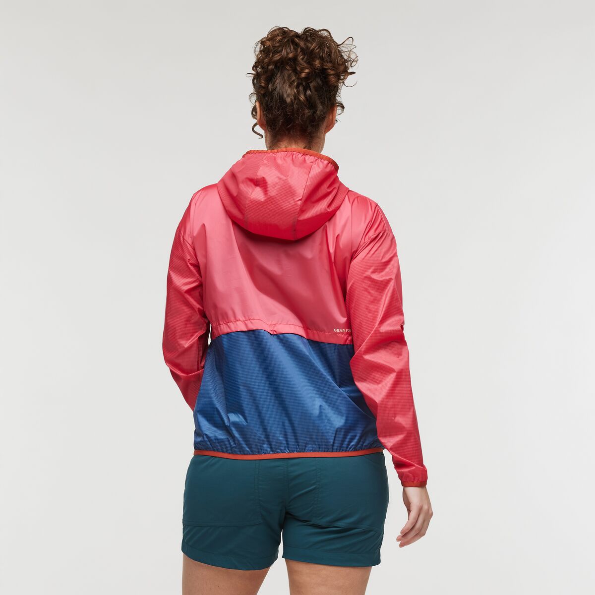 Teca Half-Zip Windbreaker  - Floor Is Lava