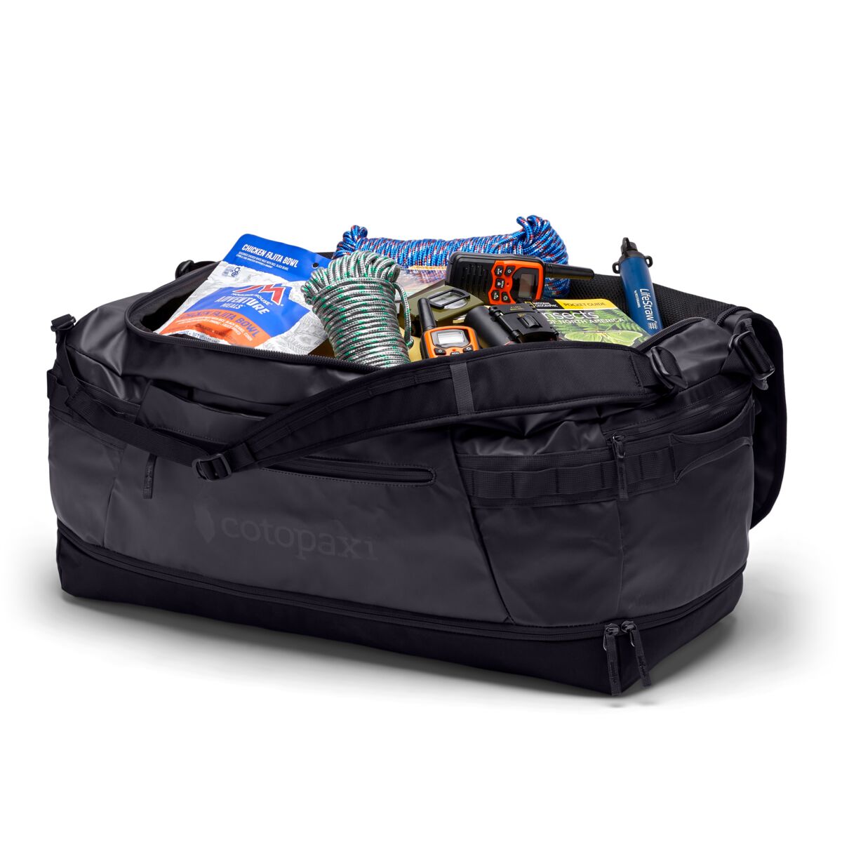 Allpa 70L Duffel Bag Redesign - Black