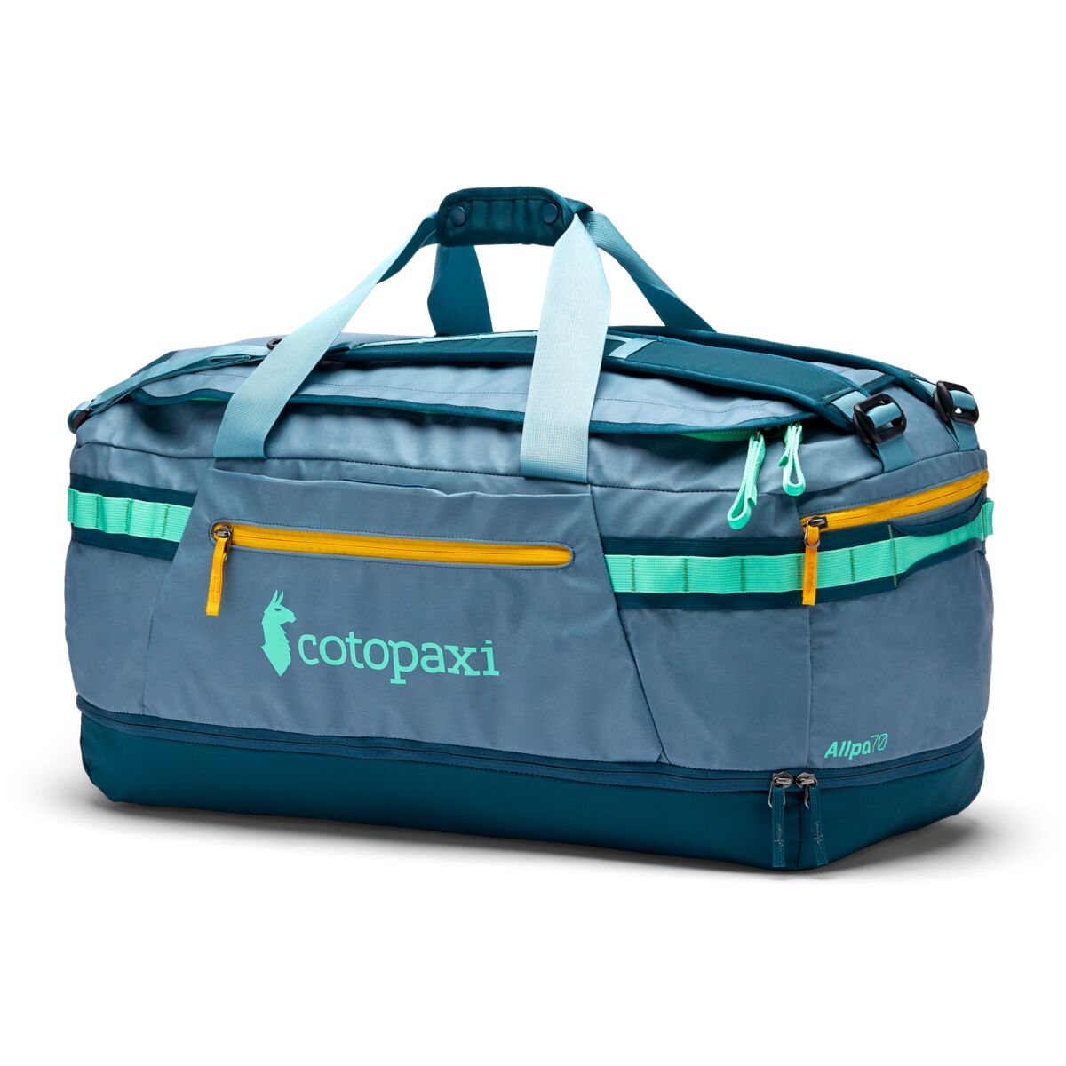 Allpa 70L Duffel Bag Redesign - Blue Spruce/Abyss