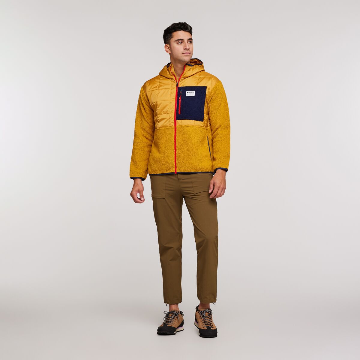 Trico Hybrid Hooded Jacket  - Amber/Amber